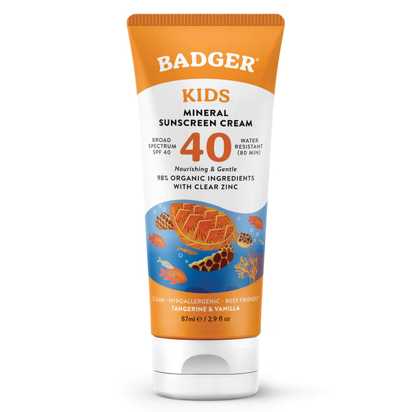 SPF 40 Kids Mineral Sunscreen  2.9 fl oz